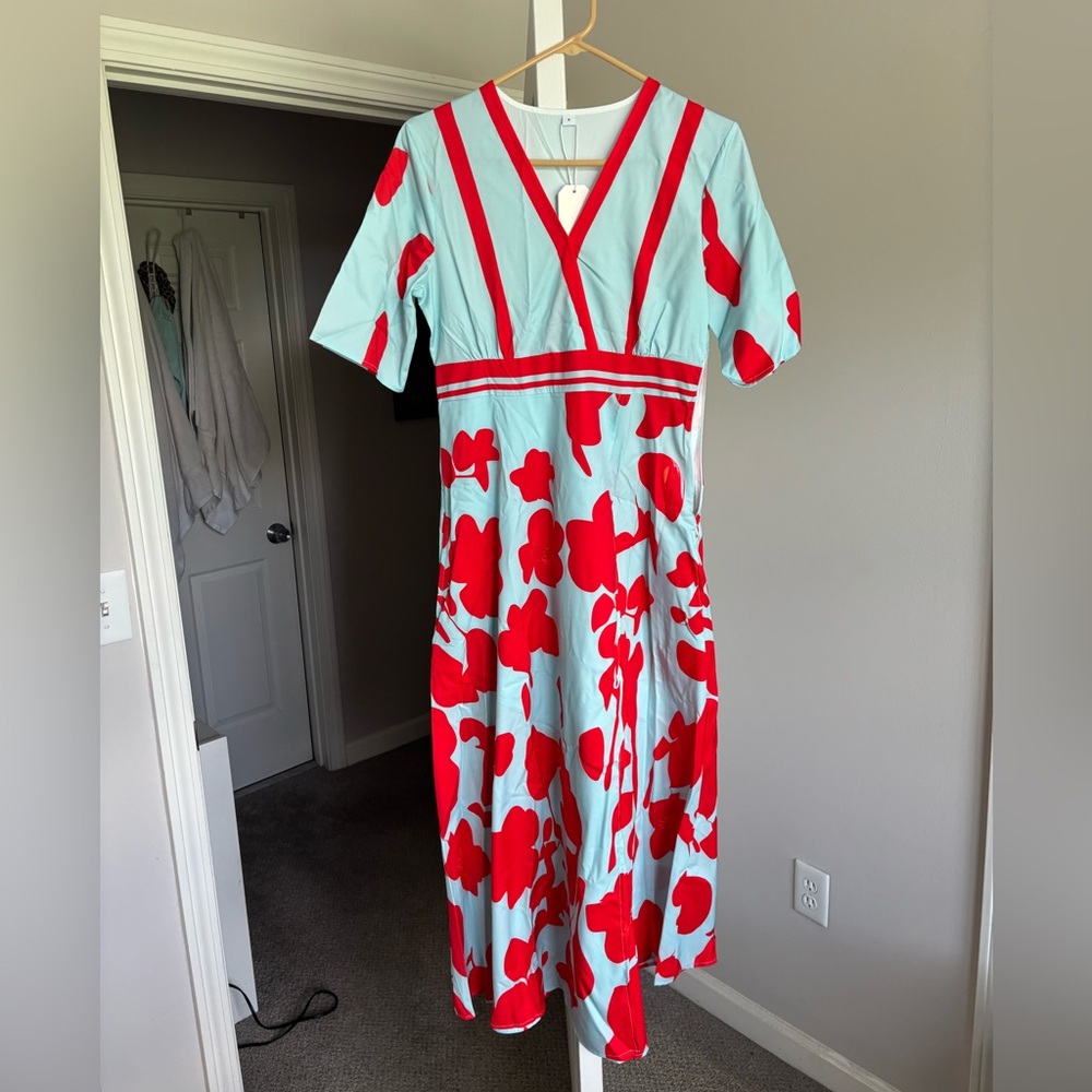 Amazon- Floral Summer Maxi Dress